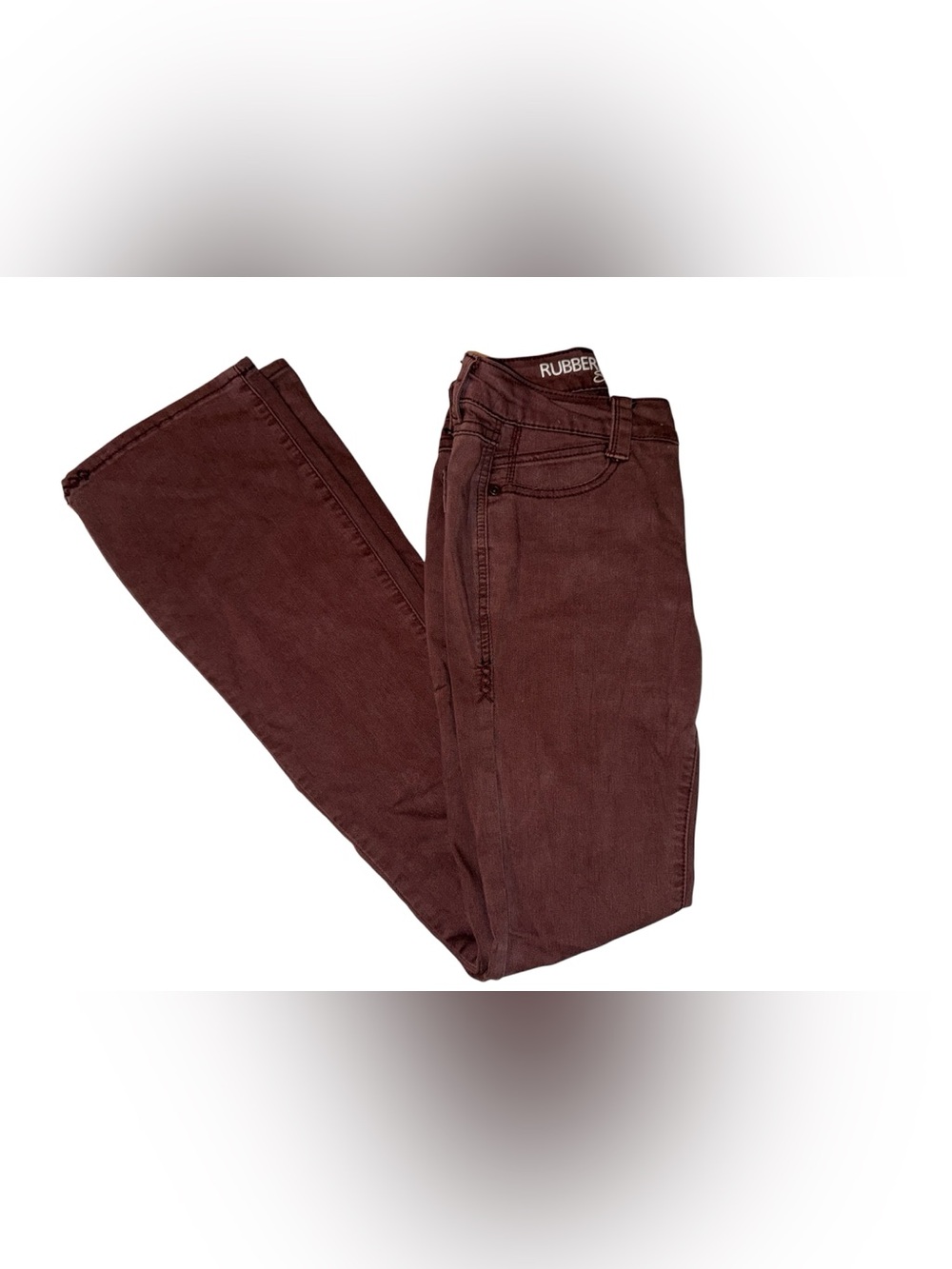 RUBBERBRAND brown bootcut jeans